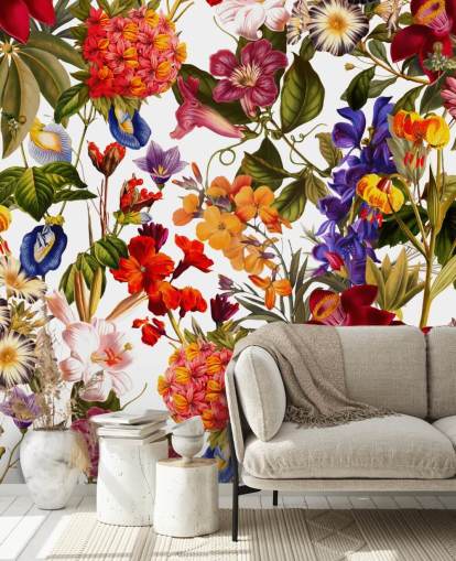 mooi bloemenbehang