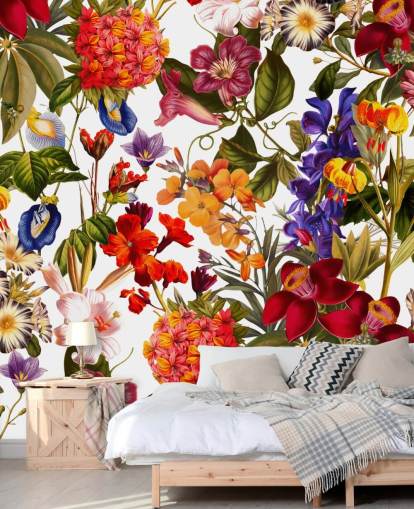 pretty floral wallpaper