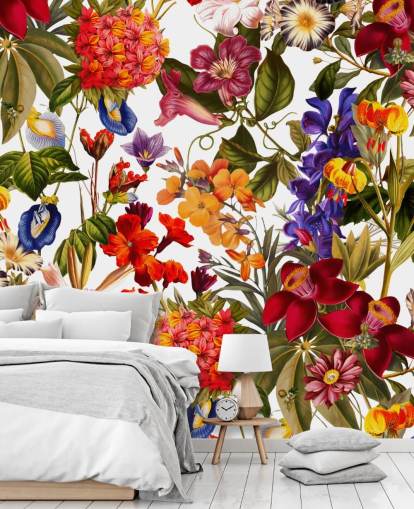 pretty floral wallpaper