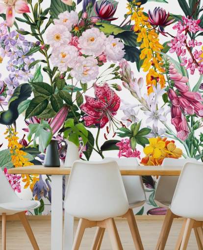 papier peint jolies fleurs