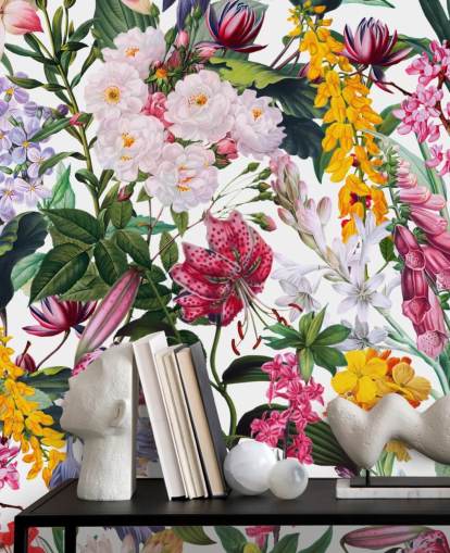 smukke blomster tapet