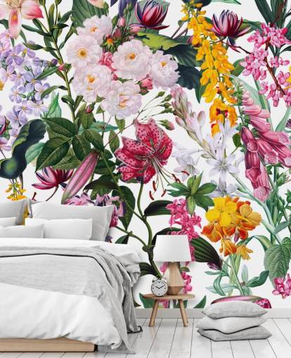 bella carta da parati fiori