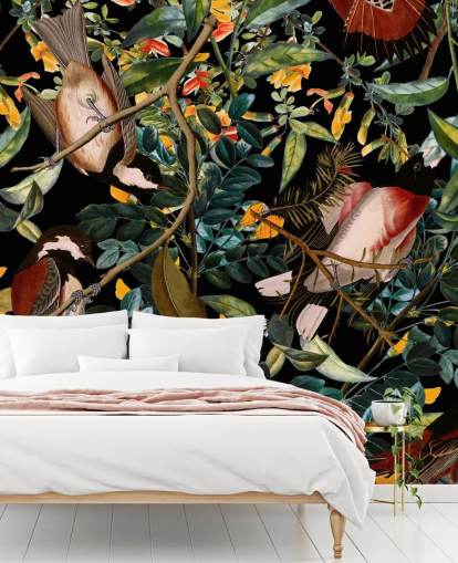 carta da parati dark bird