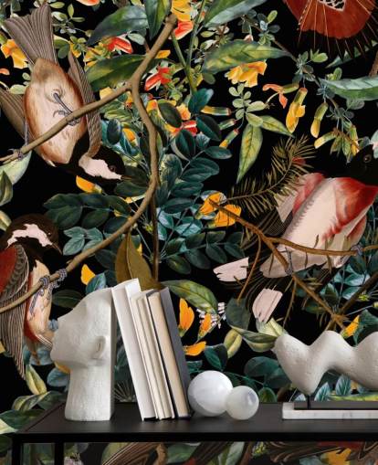 papel de parede pássaro escuro papel de parede pássaro escuro