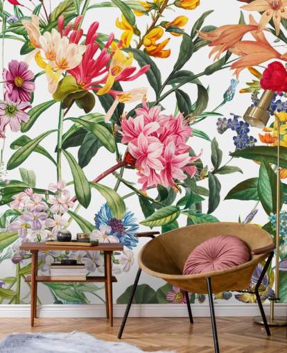 colourful flowers wallpaper