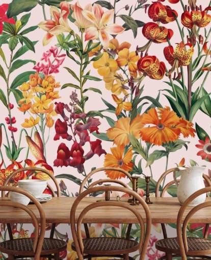 orange, red summer flowers wallpaper orange, red summer flowers wallpaper