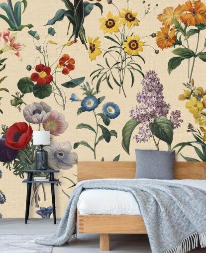 meadow flowers wallpaper