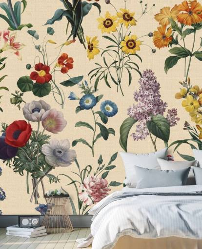 ängsblommor tapet ängsblommor tapet