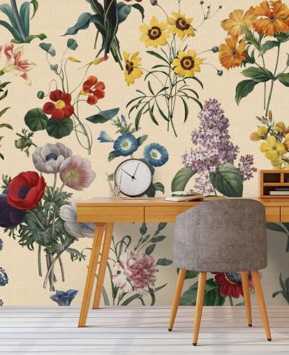 ängsblommor tapet ängsblommor tapet