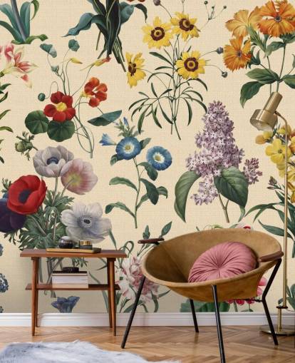 Wiesenblumen Tapete Wiesenblumen Tapete