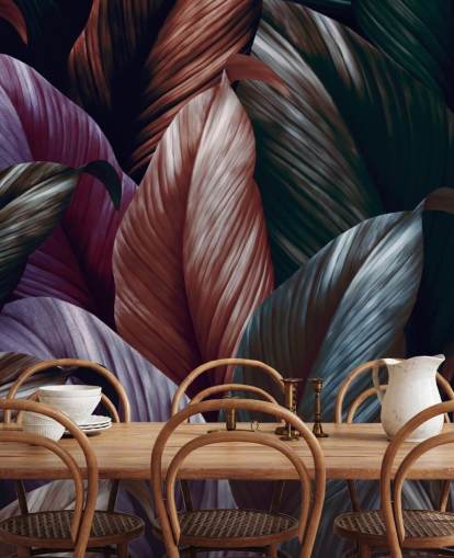 dark purple leaves wallpaper