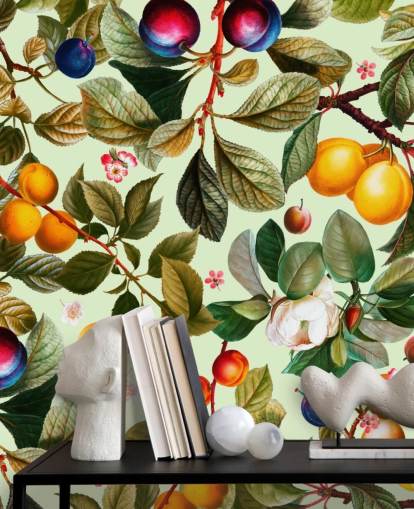 carta da parati frutta colorata