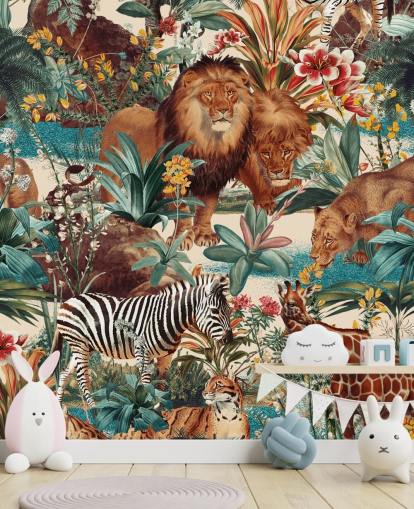 Fondos de safari animals and tropical plants Fondos de safari animals and tropical plants