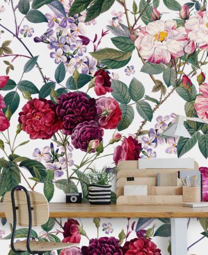 roses and leaves on white background wallpaper roses and leaves on white background wallpaper