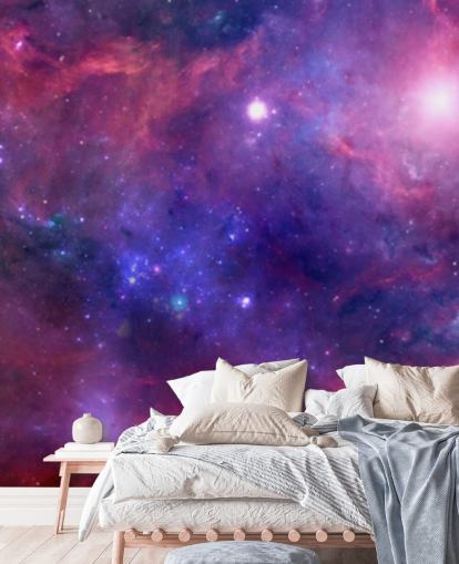 colourful nebula wallpaper