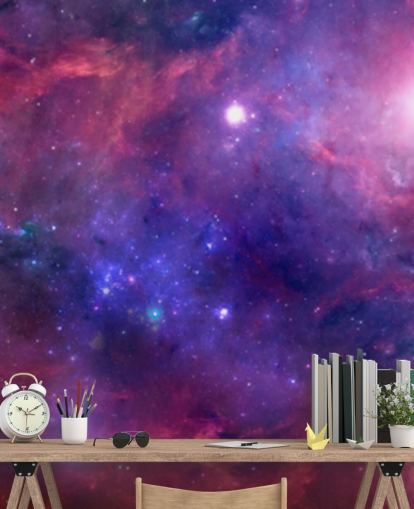 colourful nebula wallpaper