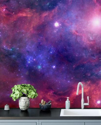 colourful nebula wallpaper