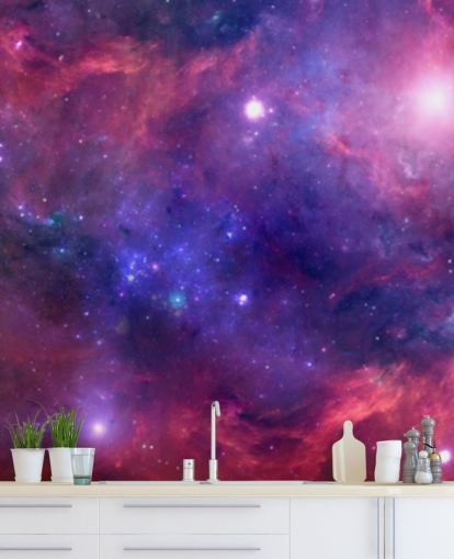 färgglada nebulosa tapet