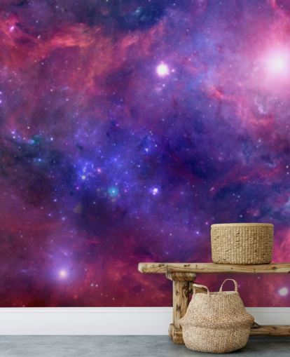 färgglada nebulosa tapet