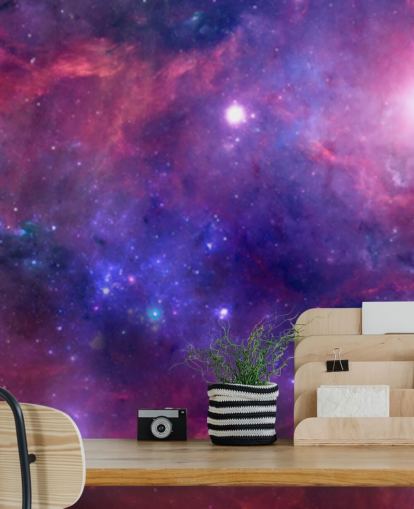 colourful nebula wallpaper