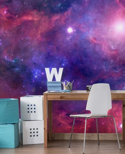 papel de parede colorido nebulosa