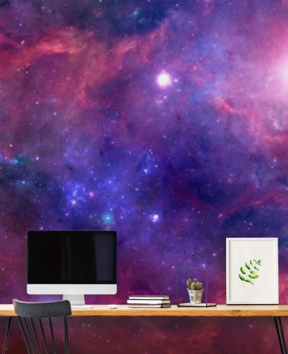 färgglada nebulosa tapet