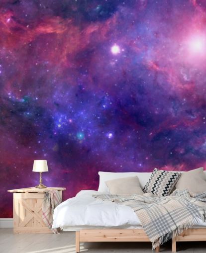 colourful nebula wallpaper