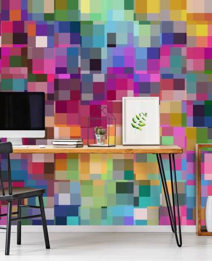 colourful squares collage wallpaper colourful squares collage wallpaper