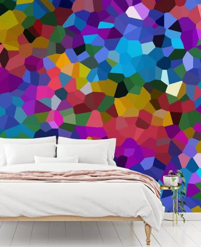 bunte Formen Tapete