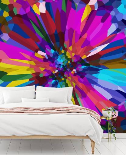 colourful flower abstract art wallpaper colourful flower abstract art wallpaper