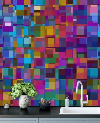 colourful square shapes wallpaper colourful square shapes wallpaper