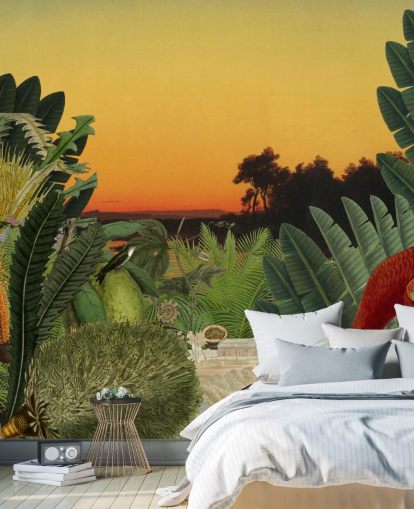 bird and tropical landscape wallpaper bird and tropical landscape wallpaper