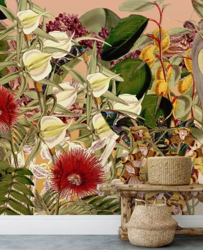 papier peint botanique tropical papier peint botanique tropical