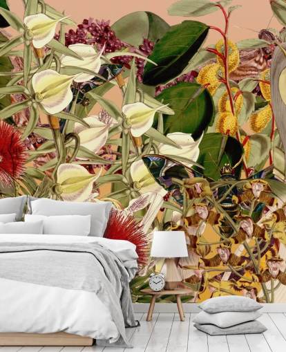 tropical botanical wallpaper tropical botanical wallpaper