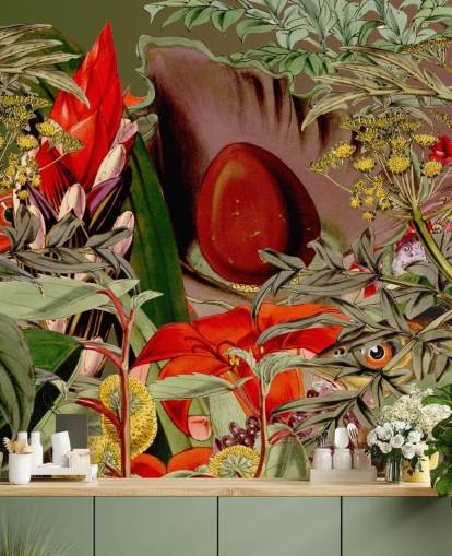 papier peint plantes tropicales et graines papier peint plantes tropicales et graines