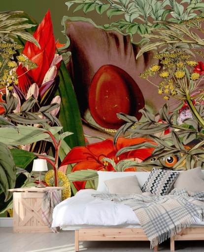 papier peint plantes tropicales et graines papier peint plantes tropicales et graines