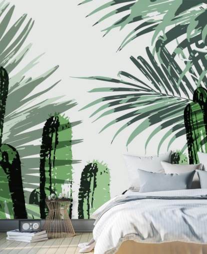 fondos de escritorio de cactus graffiti