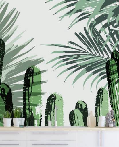 fondos de escritorio de cactus graffiti