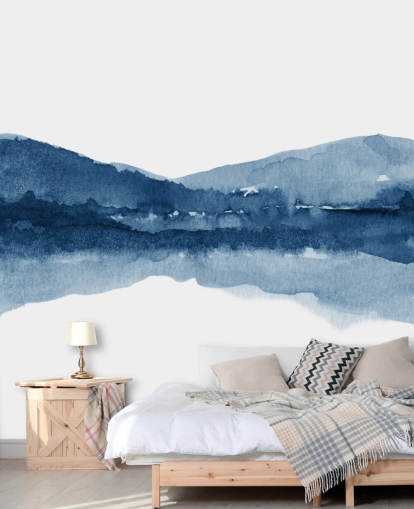 blue and white abstract mountain and lake wallpaper blue and white abstract mountain and lake wallpaper
