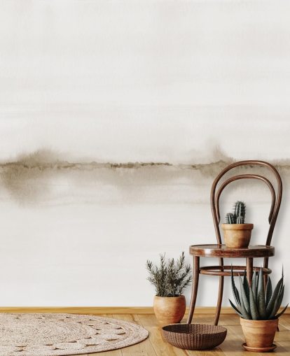 watercolor landscape sepia wallpaper