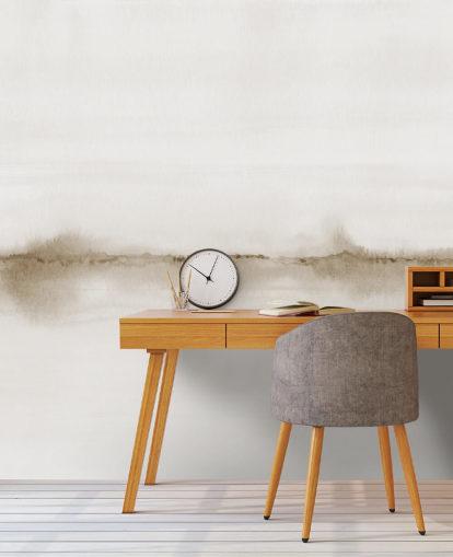 watercolor landscape sepia wallpaper