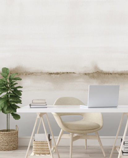 watercolor landscape sepia wallpaper