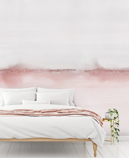 abstrakt rosa och grå målning tapet