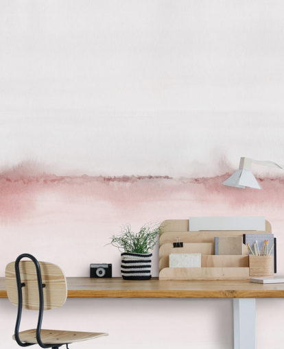 papier peint abstrait rose et gris