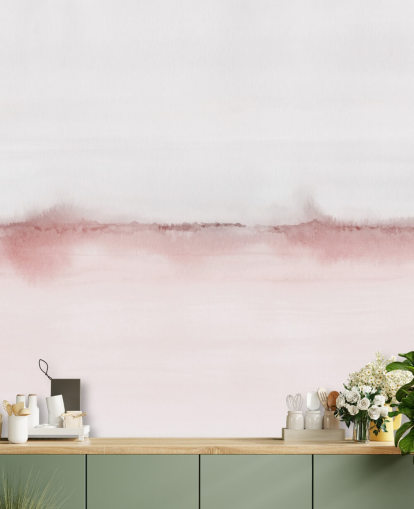 abstract pink and grey painting wallpaper