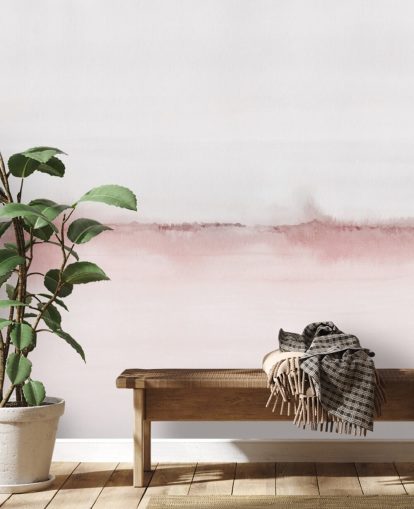 papier peint abstrait rose et gris