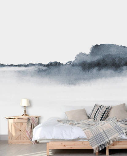 black and white abstract landscape wallpaper