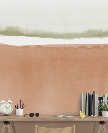 terracotta and sage green abstract wallpaper terracotta and sage green abstract wallpaper