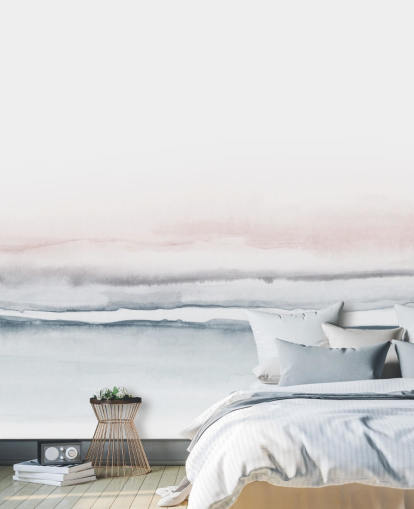 pastel pink and blue abstract wallpaper