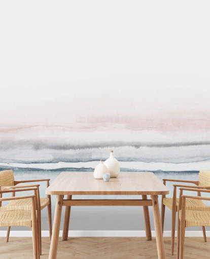 pastellrosa och blå abstrakt tapet pastellrosa och blå abstrakt tapet